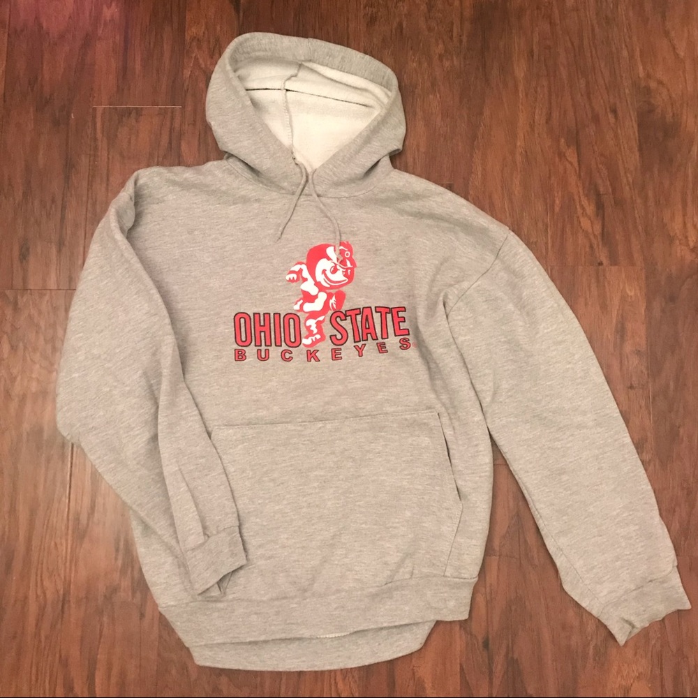 grey ohio state hoodie